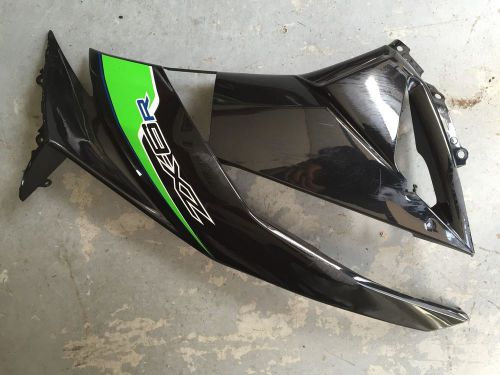 2012 kawasaki zx6r ninja zx6-r oem right side mid fairing panel 2009 2010 2011