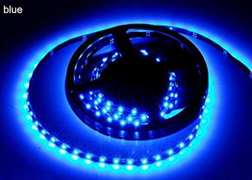 Meilitm) blue led strip lighting waterproof led flexible light strip 12v with...