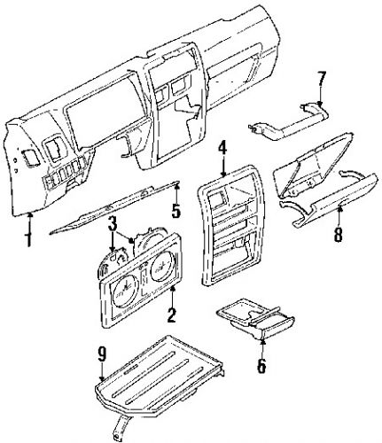 Suzuki 8981070a135pk genuine oem ashtray