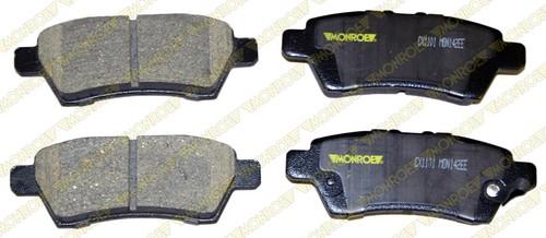 Monroe cx1101 brake pad or shoe, rear-monroe ceramics brake pad