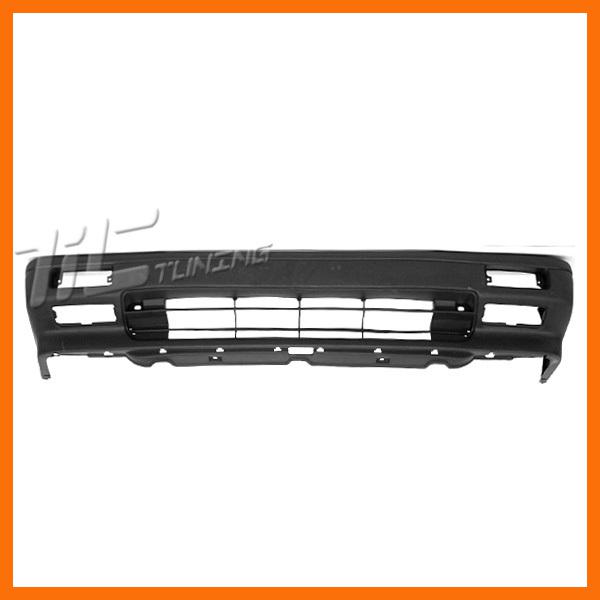 1986-1987 honda accord 4dr front bumper cover new facial replacement raw fascia