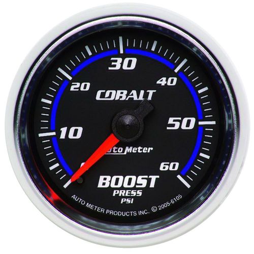 Auto meter 6105 cobalt; mechanical boost gauge