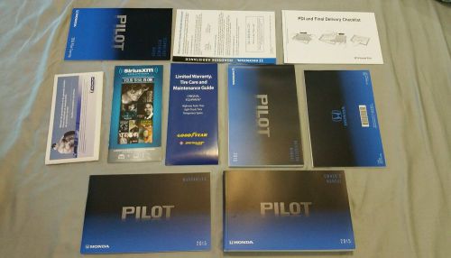 2015 honda pilot owners manual