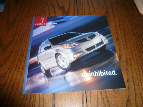 2004 pontiac vibe sales brochure