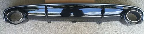 Rs7 style rear diffuser with exhaust tips for 2011 2012 2013 2014 audi a7