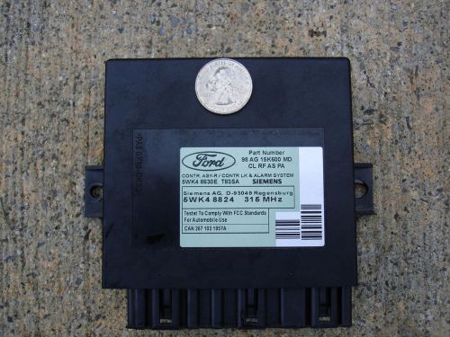 Ford mercury alarm sensor body control module assembly oem 5wk4 8824 siemens bcm