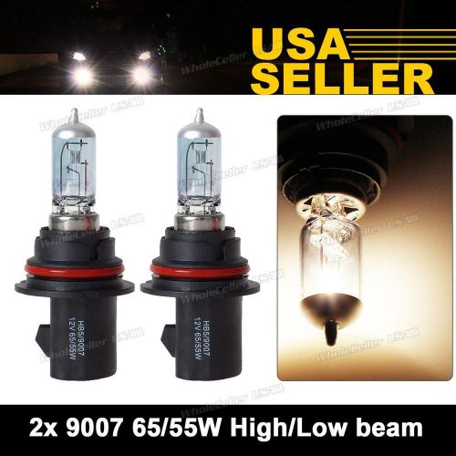 For mazda 2pcs headlight high low beam 9007 hb5 bulb halogen 65/55w super power