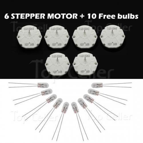 6) x27.168 auto gauges cluster stepper motors replaces x25.168 x15.168