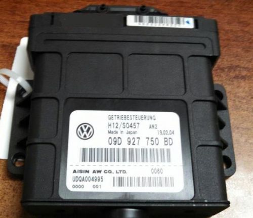 04 vw touareg 3.2l tcu tcm transmission trans control module 09d927750bd