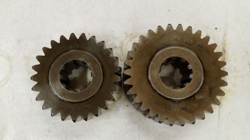 Scs quick change gear set#9k, nascar, sprint car 25/30, 10 spline.