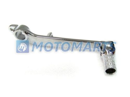 Chrome folding brake pedal for suzuki gsxr 600 750 1000