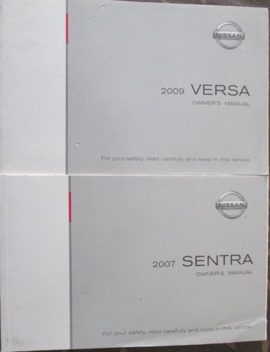 2007 nissan sentra original oem factory owner owners manual b16-d