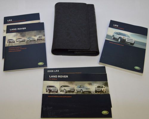 2006 land rover lr3 owners wallet