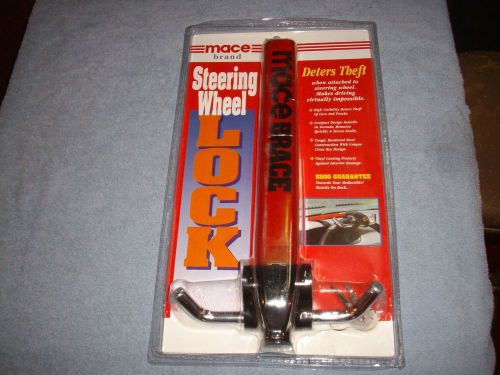 New mace brand steering wheel lock anti theft device