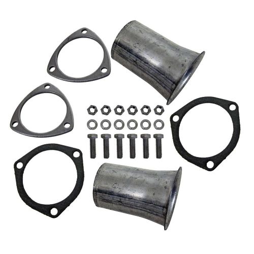 Summit racing header reducer kits 3.5&#034; inlet / 3&#034; outlet 3-bolt flange g4753