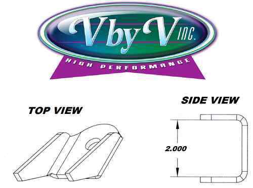 Competition eng  2&#034;  tubing mount bracket each