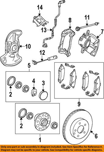 Mercedes-benz-mb oem 0054201320 disc brake pad/brake pad or shoe, front