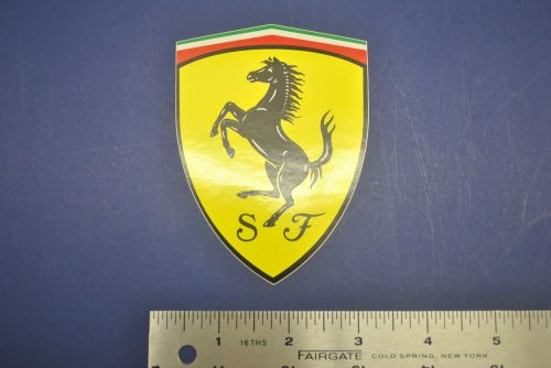 Ferrari 4&#034; magnetic scuderia shield (1 ea) kit 328 348 355 slightly blemished