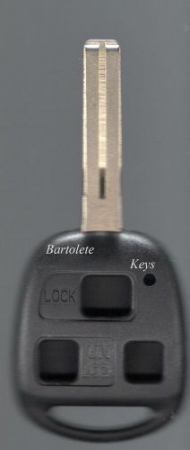3 buttons remote key shell fits 1998 1999 2000 lexus sc300 sc400 sc430