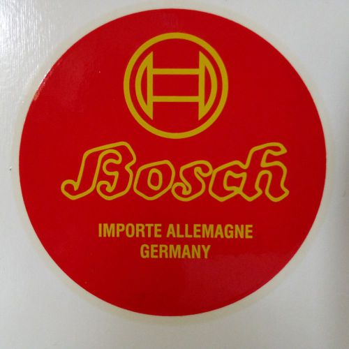 Bosch motorcycle battery decal