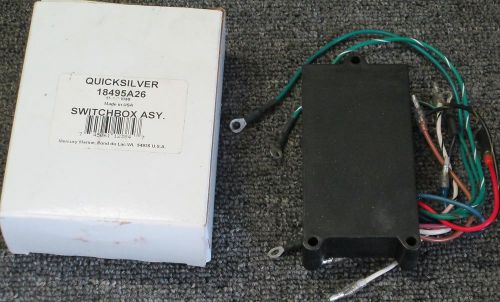 18495a26 mercury quicksilver switchbox assy new