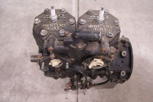 Arctic cat snowmobile 1994 zr 440 short block engine 0662-099