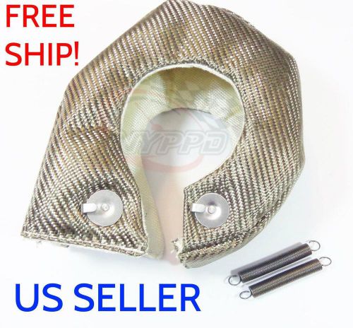 Nyppd t3 titanium lava heat shield turbo blanket garrett g gt 25 28 30 32 hx 35