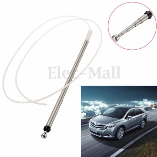 Telescopic power antenna mandrel aerial am fm radio replacement mast for toyota