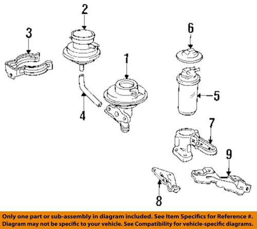 Toyota oem 2562074230 92-95 camry egr valve 25620-74230