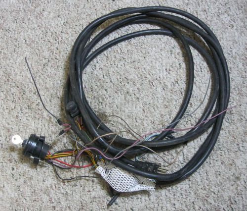Wiring harness and key switch from a 1990 v200 mercury ob