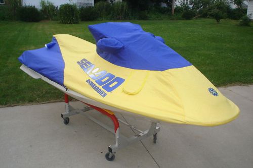 Sea doo gtx gts gt gti cover yellow &amp; blue new oem