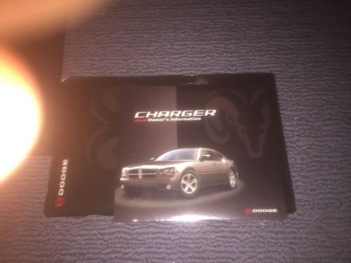 2010 dodge charger owners guide