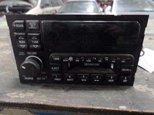 95 buick roadmaster a/v equipment am-fm-stereo-cassette, id 16165194