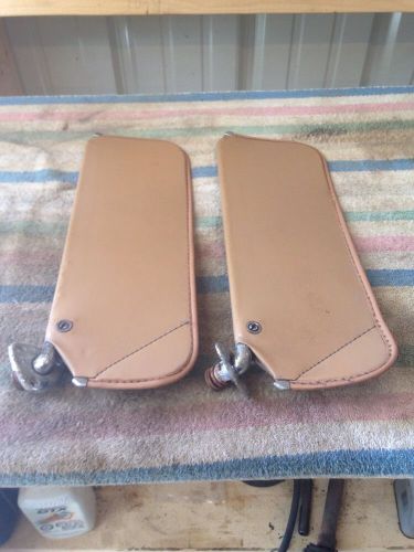 1974 - 1981 firebird/trans am/camaro/z28 tan sun visors