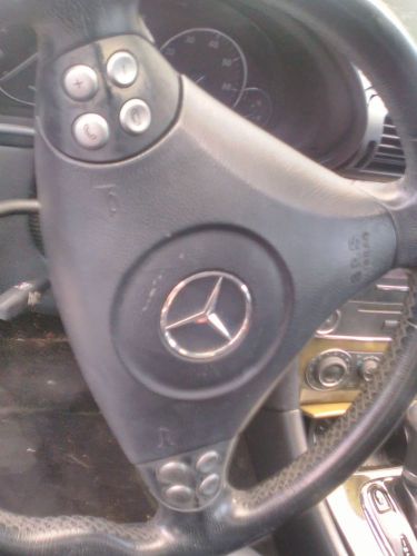 Black left (driver) airbag for mercedes-benz c-class