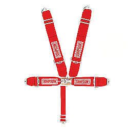 Simpson safety red latch and link 5 point harness p/n 29061rd