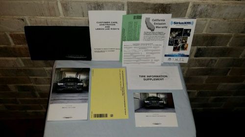 Oem 2015 chrysler 300 owners user guide manual book set &amp; case appears unused