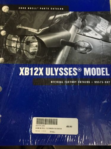 2008 buell xb23x ulysses model pars catalog 99575-08y