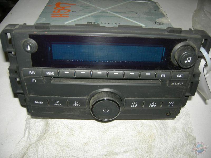 Radio impala 944070 06 am-fm-cd mp3 tested gd