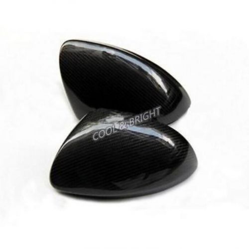 Replacement real carbon fiber mirror covers caps for vw sharan 2011-2014