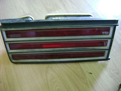 Vintage 1980-1983 chrysler 2dr cordoba lh(driver sider) tail light