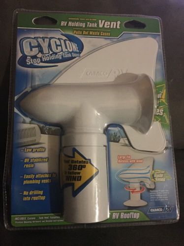 Cyclone rv holding tank vent camco 40593 stops holding tank odors