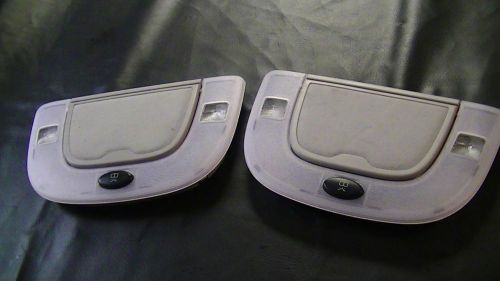 Mercedes rear overhead reading dome light set of two mirror s430  2208200301