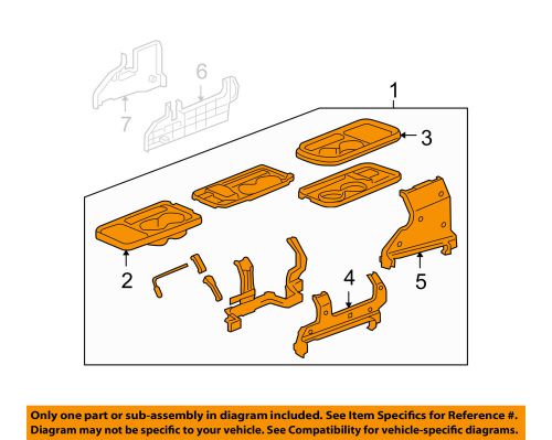 Honda oem 05-06 cr-v center console-center console 81590s9aa21zb