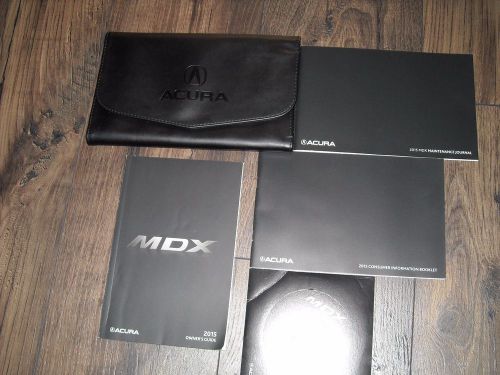 2015 15 acura mdx owners manual complete set all_car_books