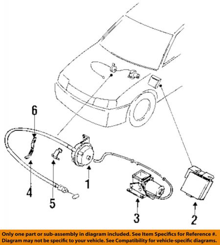 Infiniti nissan oem 94-96 g20 cruise control-actuator 189100j210