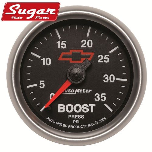 Auto meter 3604-00406 gm series; mechanical boost gauge