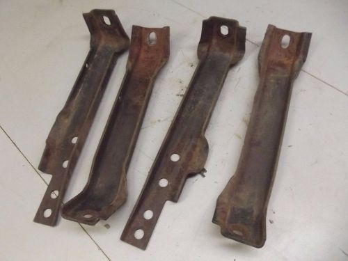 1967 - 1972 chevrolet truck rear bumper brackets original