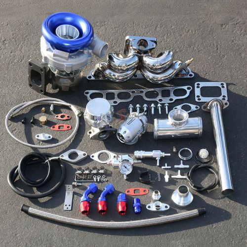 Sr20-det stage ii turbo charger 300hp upgrade kit for 89-98 nissan 240sx s13 s14