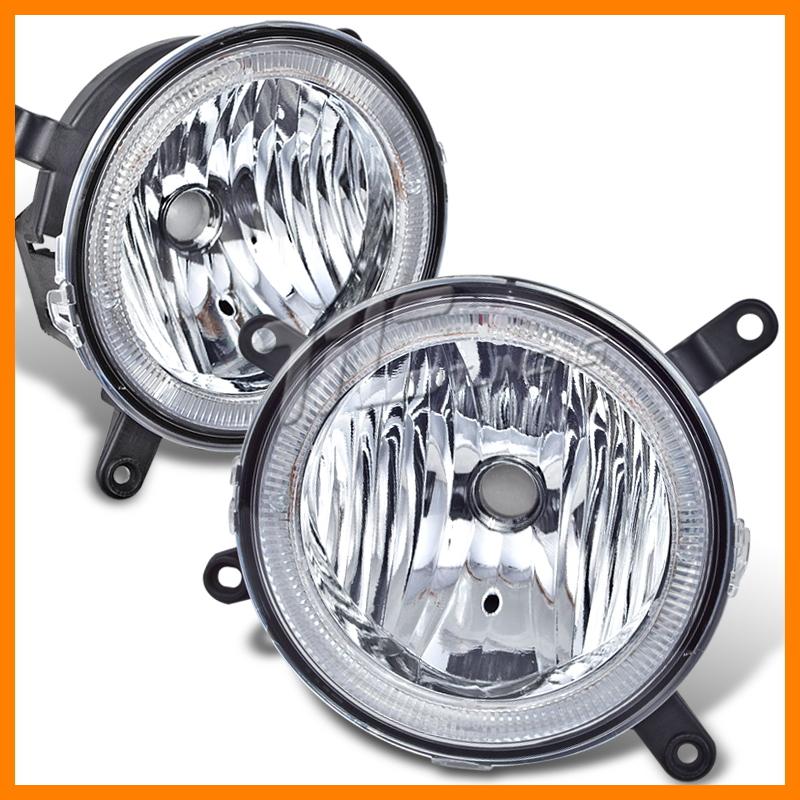 05-09 ford mustang fog lights chrome driving lamps left+right set v8 gt new